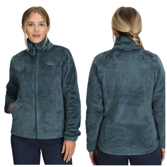 The North Face Women's Osito Jacket Full Zip Front Closure in Blue (Space) SZ M - Picture 1 of 10